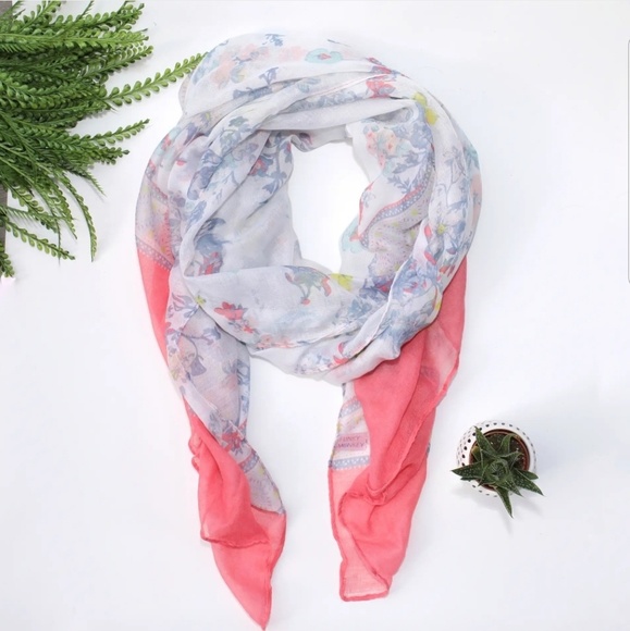 Floral Scarf - Picture 1 of 2